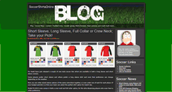 Desktop Screenshot of blog.soccershirtsonline.com